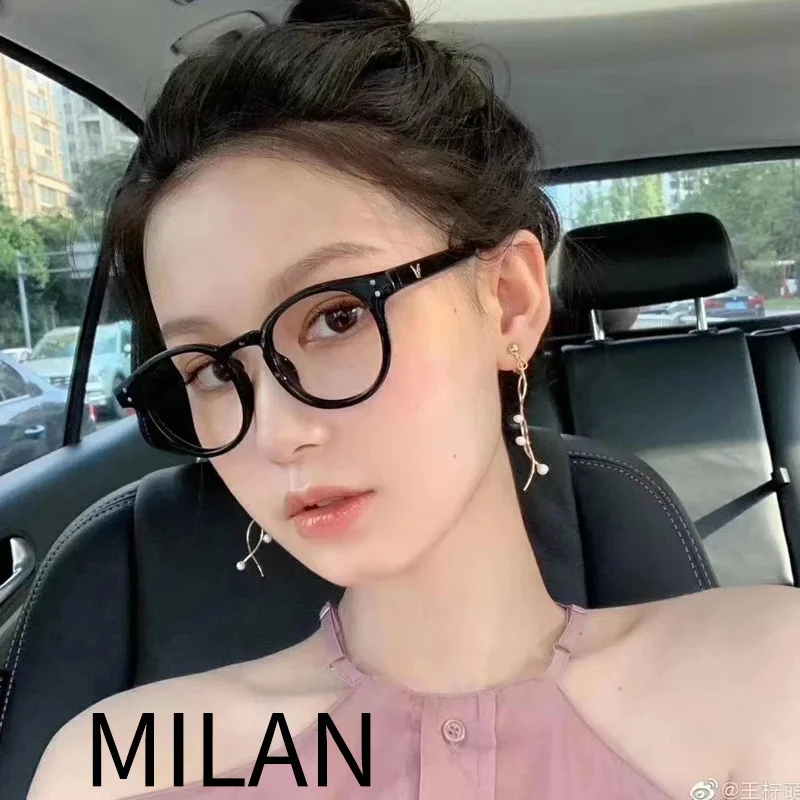 Gafas suaves de MONSTER GM para hombre y mujer, lentes de lectura de gran tamaño, de acetato de lujo, montura coreana transparente, 2021