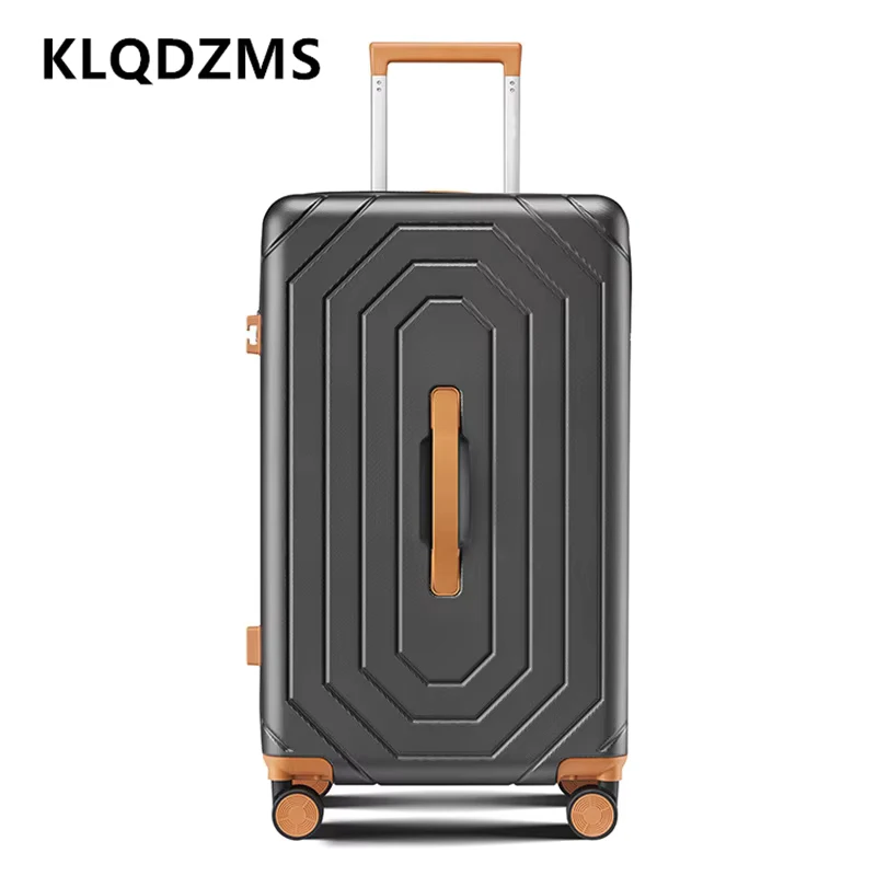 Фото KLQDZMS Дорожная сумка для багажа 20-дюймовый посадочный ящик для ПК 24-дюймовый чемодан на колесиках 28 дюймов Чемодан Мужской чемодан на колесиках большой вместимости №1