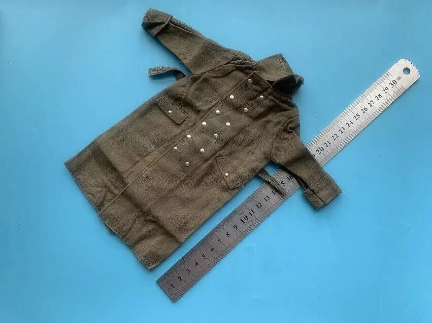 

Zqn1/6th Sodier одежда Второй мировой войны немецкое армейское пальто модель пальто для 12 ''figuretoys