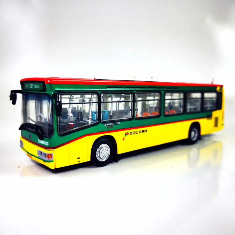 

Модель автобуса из сплава Jinghua BK6111 масштаб 1:64