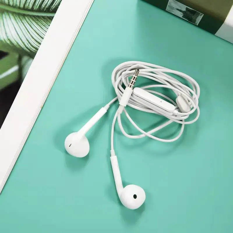 

OPPO Wired Earphone 3.5mm In-Ear with Microphone Headphones for R17 R15 R11 R9 R7 Pro A93 A91 A72 A77 Reno 5 4se 3 Z ACE Earbuds