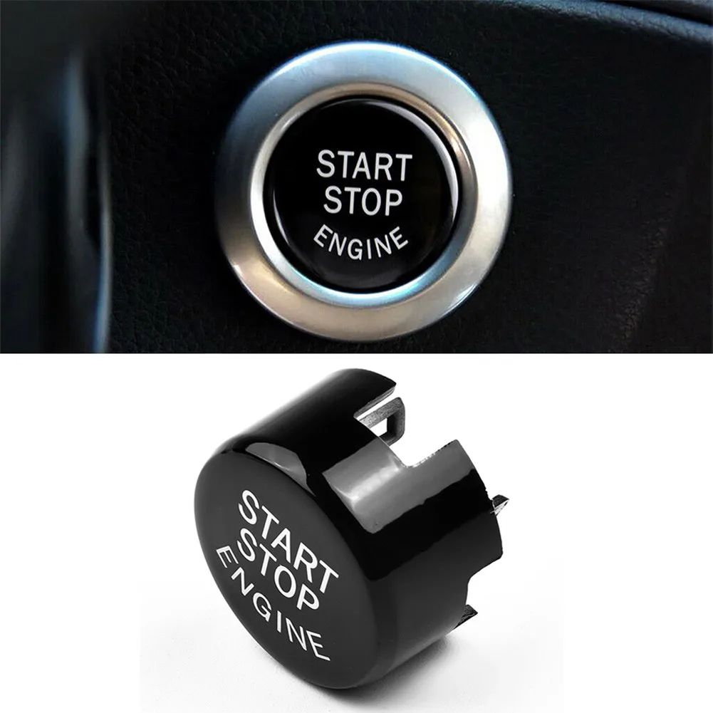 

1 Set Start Stop Engine Button Switch Cover For Bmw 5/6/7 F01 F02 F10 F11 F12 2009-2013 With Close Button Car Accessories