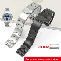 for swatch watch ycs yas ygs irony mens and womens fine steel watch with accessories 19mm 17mm