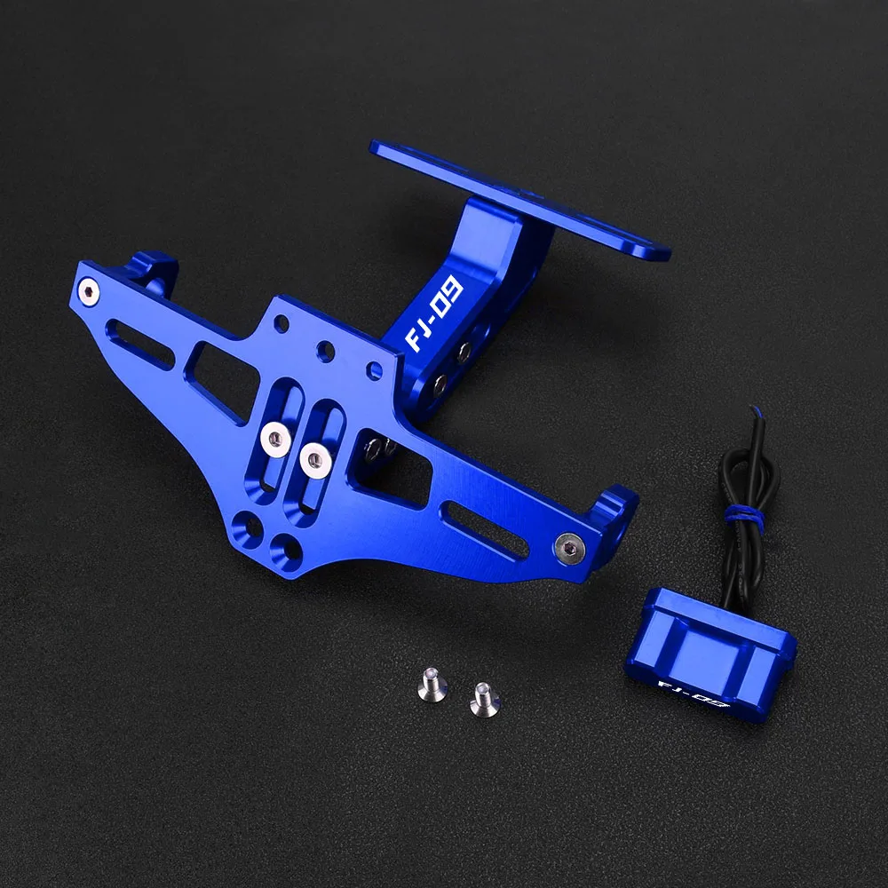 Держатель номерного знака мотоцикла рамка светодиодный кронштейн с ЧПУ для YAMAHA