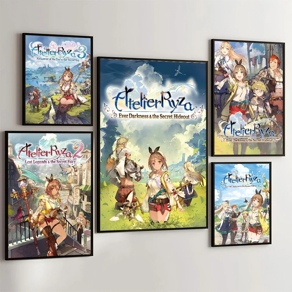 A-Atelier Ryza Posters And Prints Canvas Printing Wall Art Picture For Living Room Home Decor Gifts