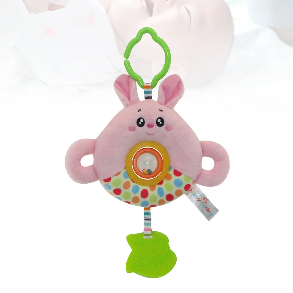 

1pc Infant Plush Little Wind Chimes Kids Plush Stuffed Pacified for Baby Toddler(Rabbit)