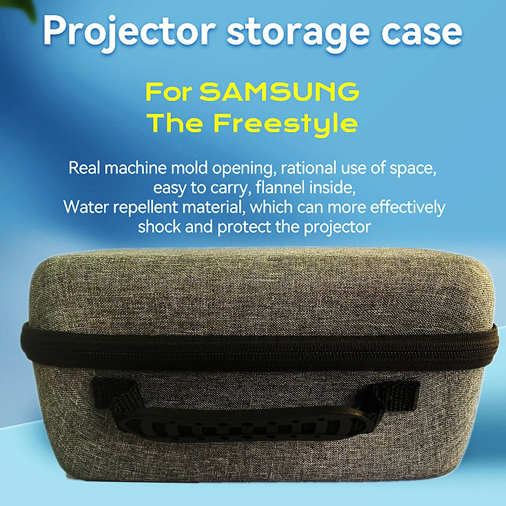 

Projector Bags Dustproof Portable Projectors Accessories Bag Wear-resistant Shockproof Anti-fall for Samsung Freestyle