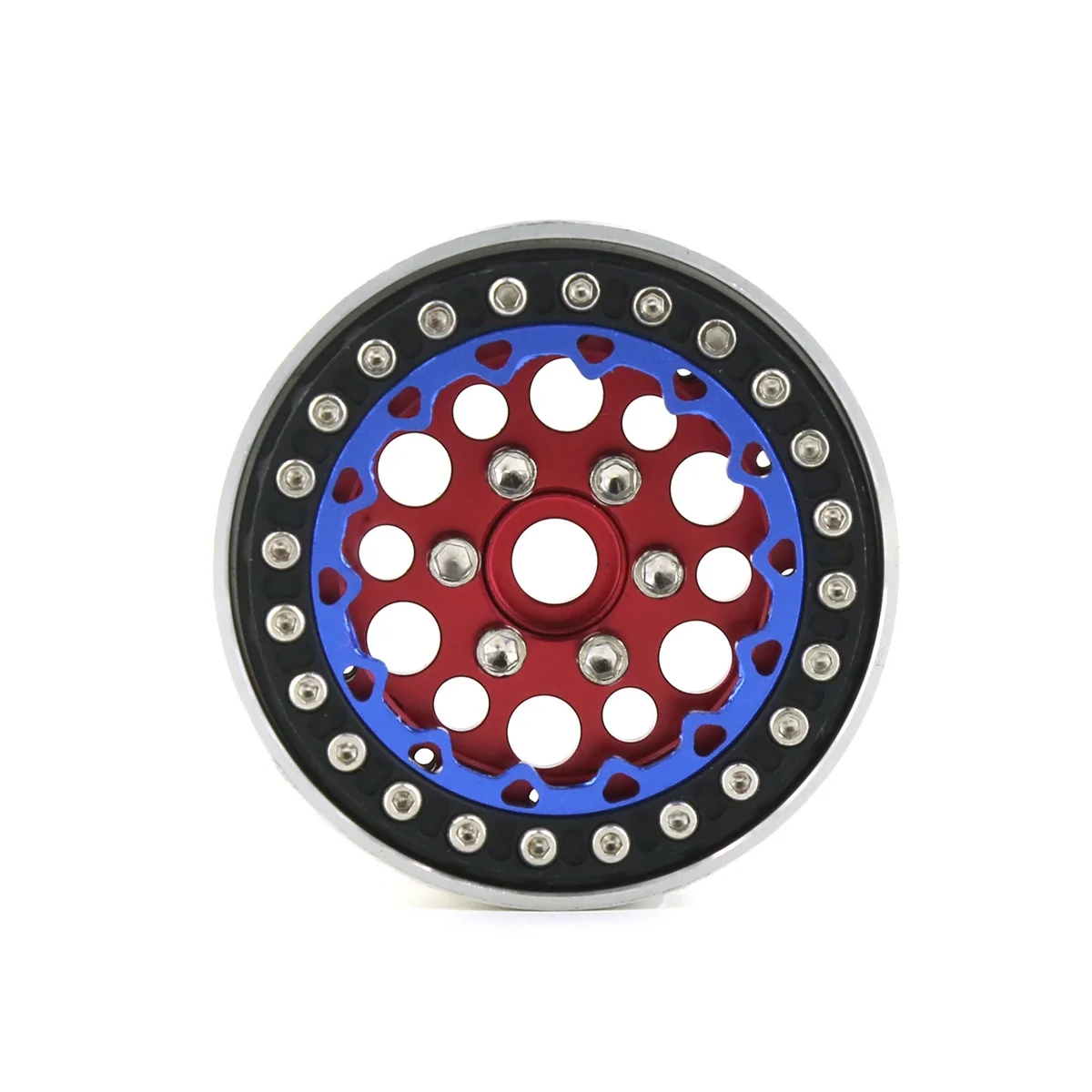 

Металлическая круглая Ступица колеса с кружевным отверстием, универсальная 1: 10 обновленная модель автомобиля на дистанционном управлении, аксессуары для SCX10 Trx4 RC Climbers