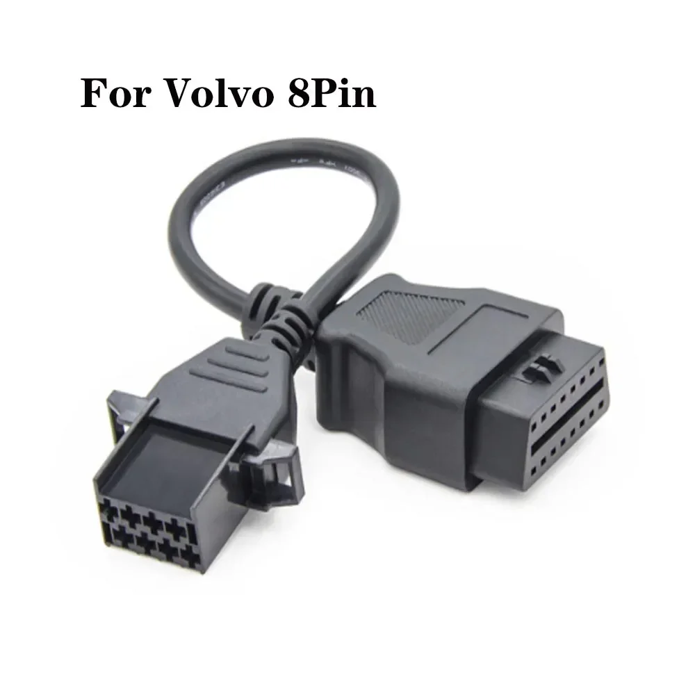 Новый диагностический кабель OBD2 для Renault 12 Pin к OBDII 16 Female с гнездовым разъемом