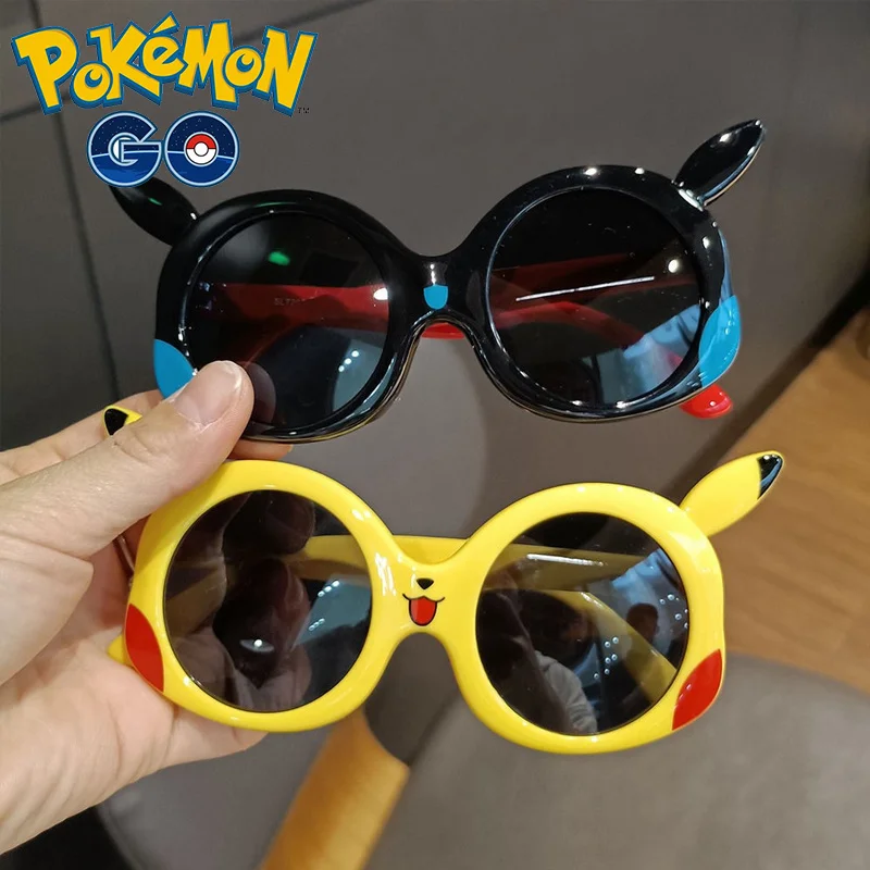 

Anime Pokemon Sunglasses Cute Cartoon Pikachu Figures Glasses Toy Children Boys Girls Glasses Cute Decoration Toys for Kids Gift