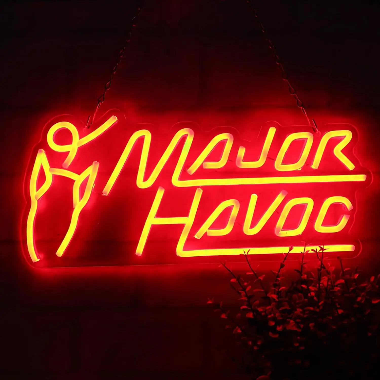 Основные Неоновые Вывески Havoc Яркие Светящиеся Декоративные Предметы С