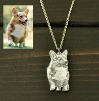 pet photo necklace custom cat necklace with photo dog necklace photo jewelry dog picture necklace pet memory gift for pet lovers