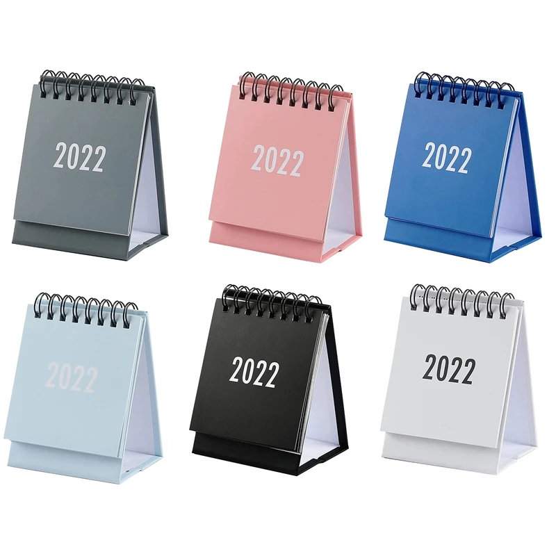 

Настольный календарь от 2021 до 2022, настольный мини календарь, стоячий флип, ежемесячный календарь, подходит для школы, дома и офиса