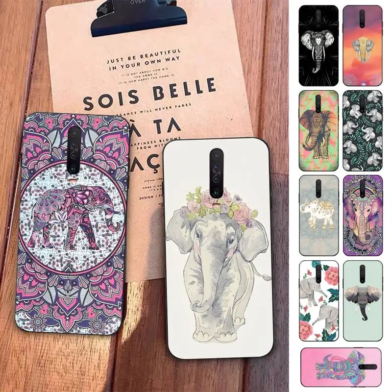 

Cute elephant Phone Case for Redmi 5 6 7 8 9 A 5plus K20 4X S2 GO 6 K30 pro