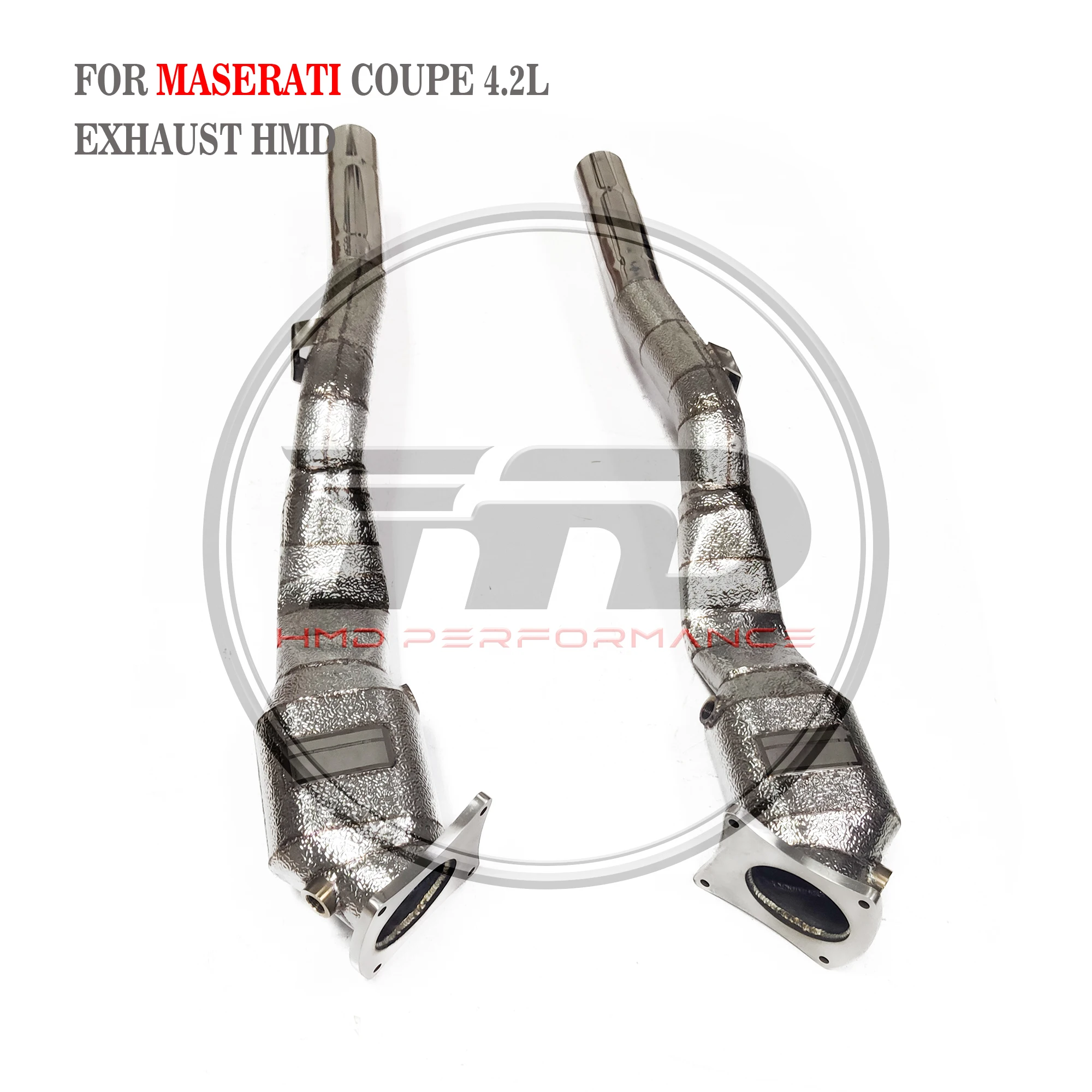 

HMD Exhaust Manifold Downpipe for Maserati Coupe 4.2L Car Accessories With Catalytic Converter Header Without Cat Pipe