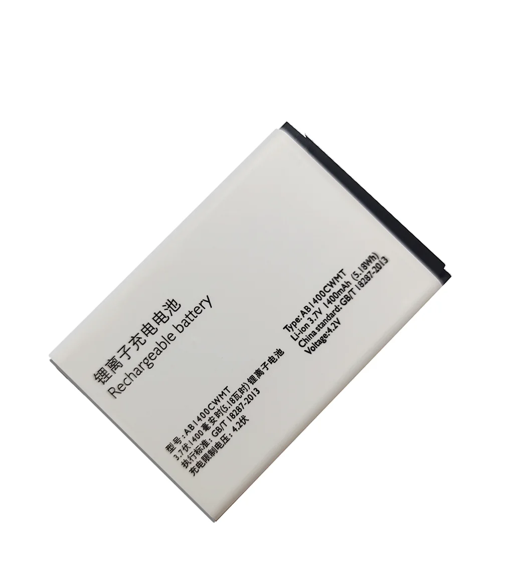Новый перезаряжаемый литий-ионный полимерный аккумулятор 1400 мАч AB1400CWMT для