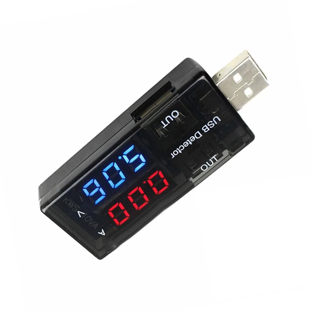 

Digital Voltmeter Computer Laptop Ammeter Current Voltage Meter USB Charger Volt Detector Car Truck Motorcycle
