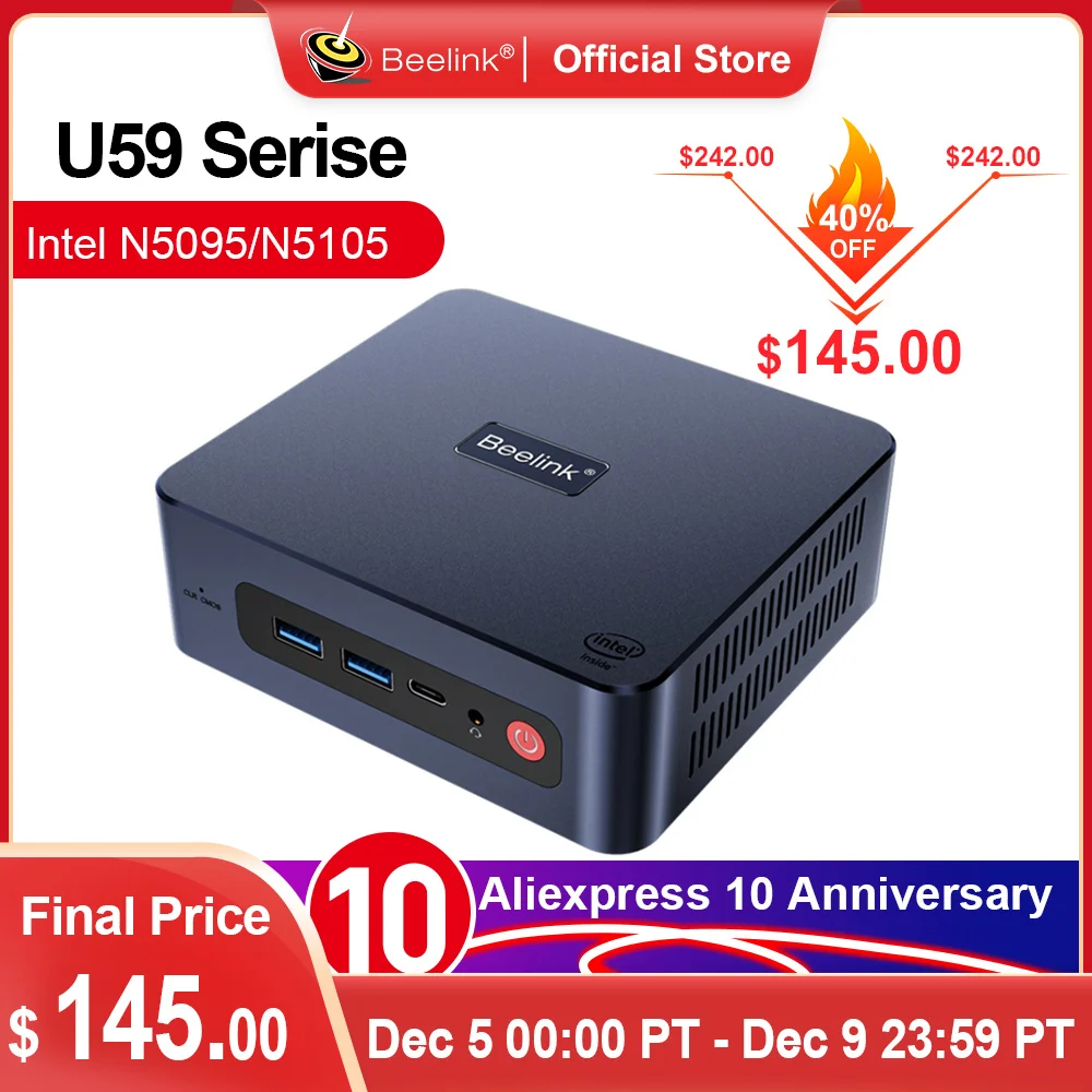 Beelink Mini S N5095 Купить