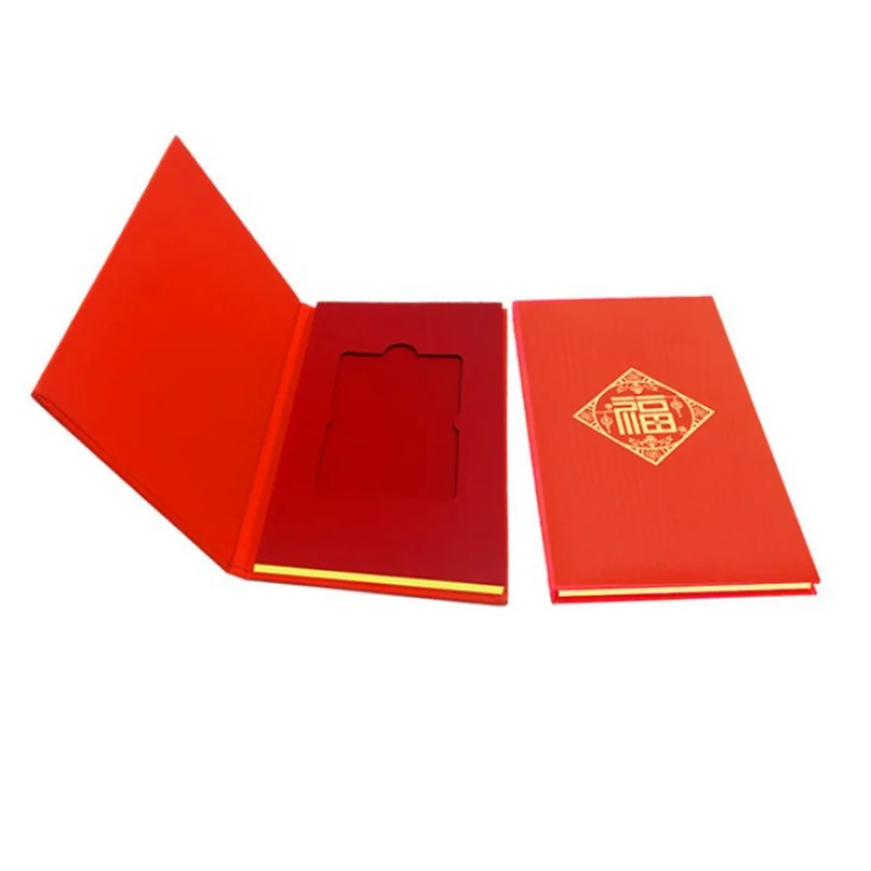 

Оптовая продажа, роскошная черно-белая бумажная коробка для ВИП-карт/Подарочная коробка для карт с вставкой