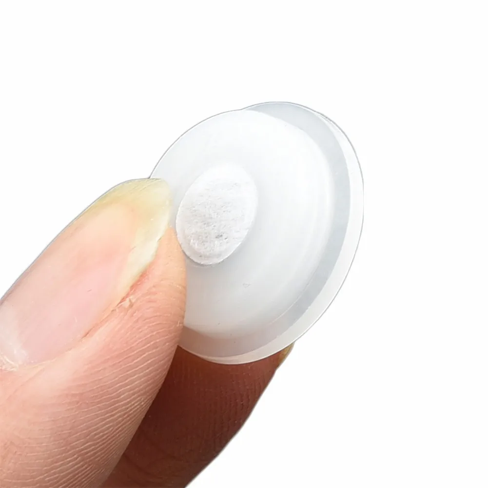 

Replacement Degassing Valves Exhaust Filter One way PE silicone Parts Ventilation White 50Pcs Coffee Bag Cover