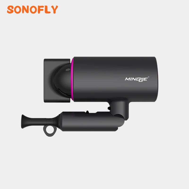 

SONOFLY Foldable Anionic Care Hair Dryer Professional Hot &Cold Strong Wind Constant Temperature Electric Blow Salon Travel T1
