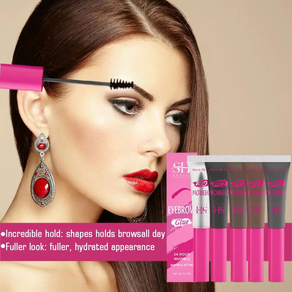 

Fiber Brow Mascara Lasting Natural Eyebrow Dyeing Cream Cream Gel Brow Growth Formula Eyebrow Thickening Glue Eye Vegan Sty H4K0