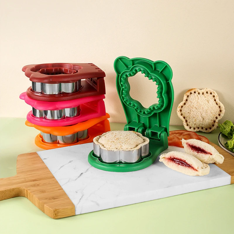 Детская форма для сэндвичей милая хлеба из нержавеющей стали в форме цветка