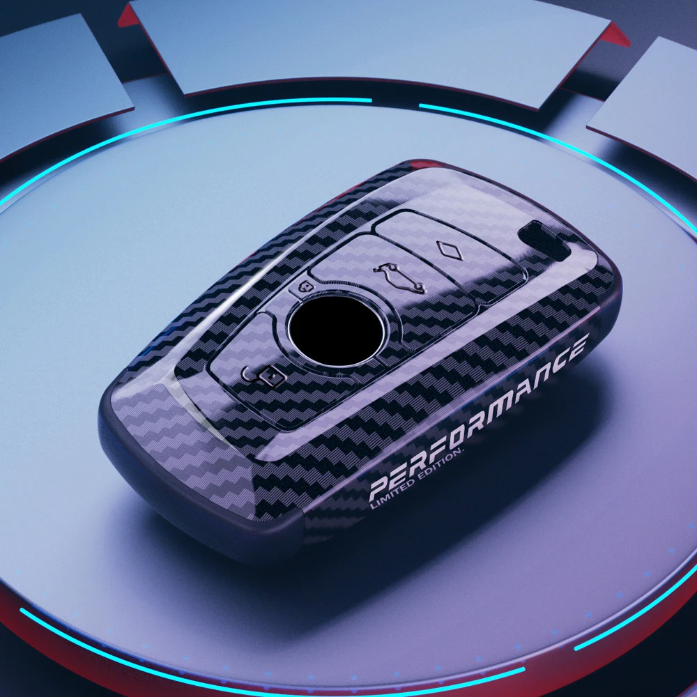 

Корпус автомобильного ключа с дистанционным управлением из АБС-углеродного волокна для BMW 1 2 3 4 5 6 7 серии F20 F30 f31 F34 F10 F11 X3 F25 X4 I3 M3 M4