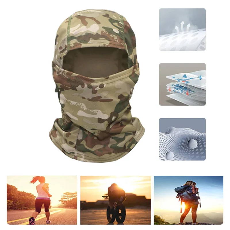 Bigsweety 3D камуфляжная Балаклава-маска для активного отдыха таких как охота рыбалка