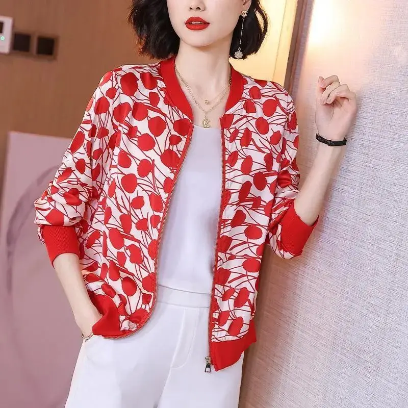 

Chiffon Sun Protection Clothing Women UV Protection Summer Thin Baseball Jacket Female Long-Sleeved Short Sunscreen 5XL X188