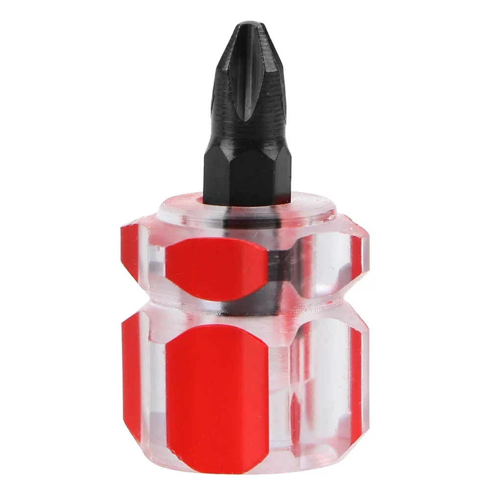 

Мини-отвертка Крестовая отвертка Мини-отвертка Короткие маленькие разъемные инструменты для крыльев Набор шлицевых плоских крестообразных отверток