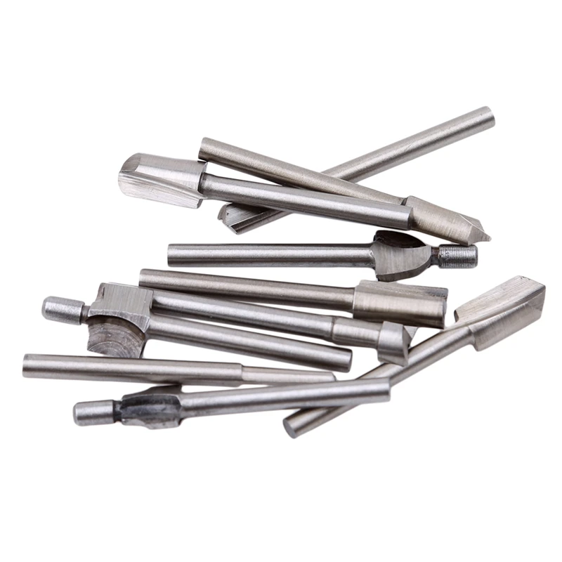 

Wood Carving Tools Woodworking Milling Cutter Set Pattern Carving Polishing Trimming Slotting Knife With Round Handle 10Pcs/Set