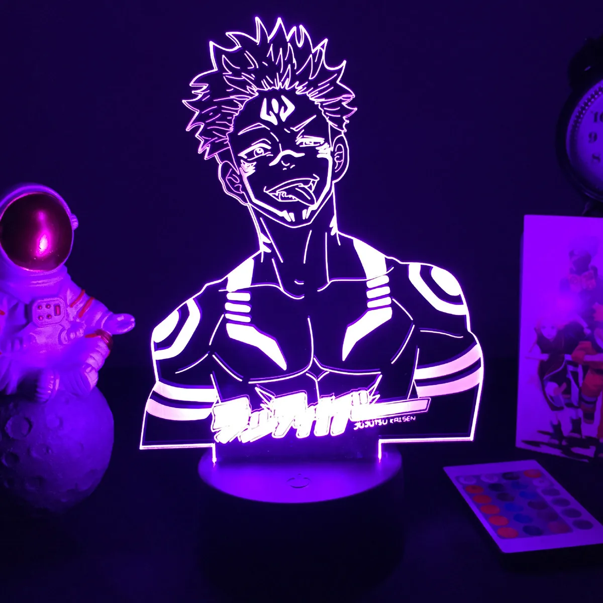 

11 Patterns Anime Jujutsu Kaisen Night Light Manga Figure Gojo Satoru Nanami Kento Room Decor Decoration RGB 3D Lamp Kids Gift