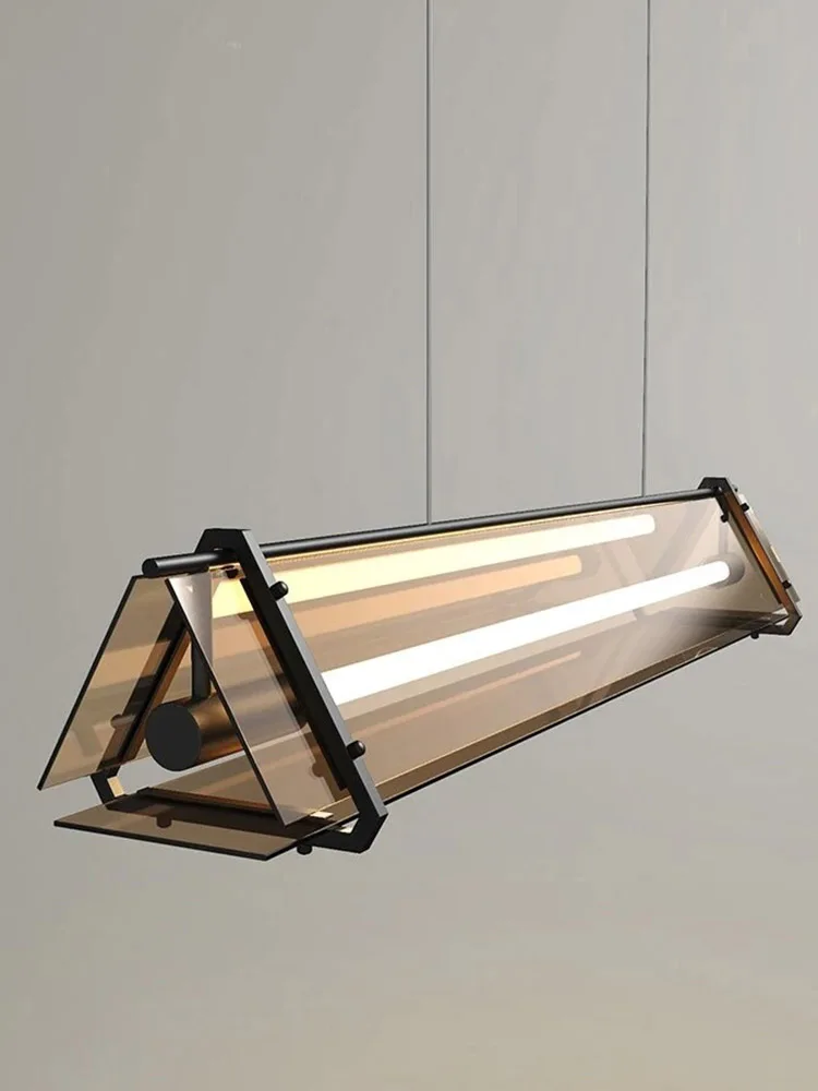 Минималистичный роскошный стеклянный декоративный светодиодный подвесной