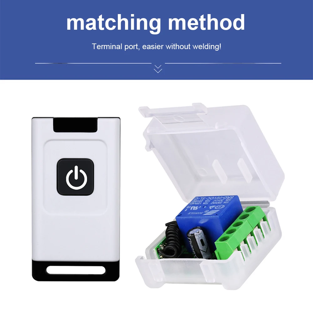 

ИК-пульт дистанционного управления с приемным модулем, 12 В постоянного тока, 315 МГц/433,92 МГц, беспроводной пульт дистанционного управления, 3 режима, беспроводной переключатель для электрической двери