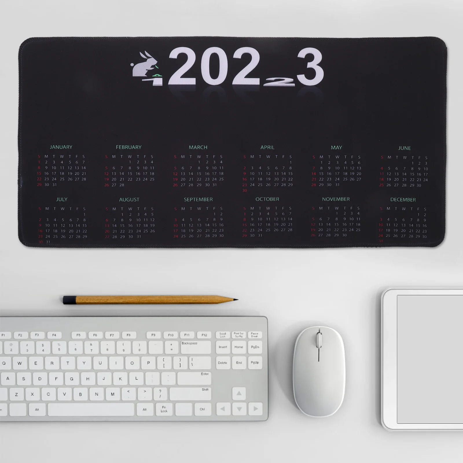 

Large Mouse Pad Non-slip Mouse Pad Rubber Mouse Pad 2023 Calendar Mouse Pad