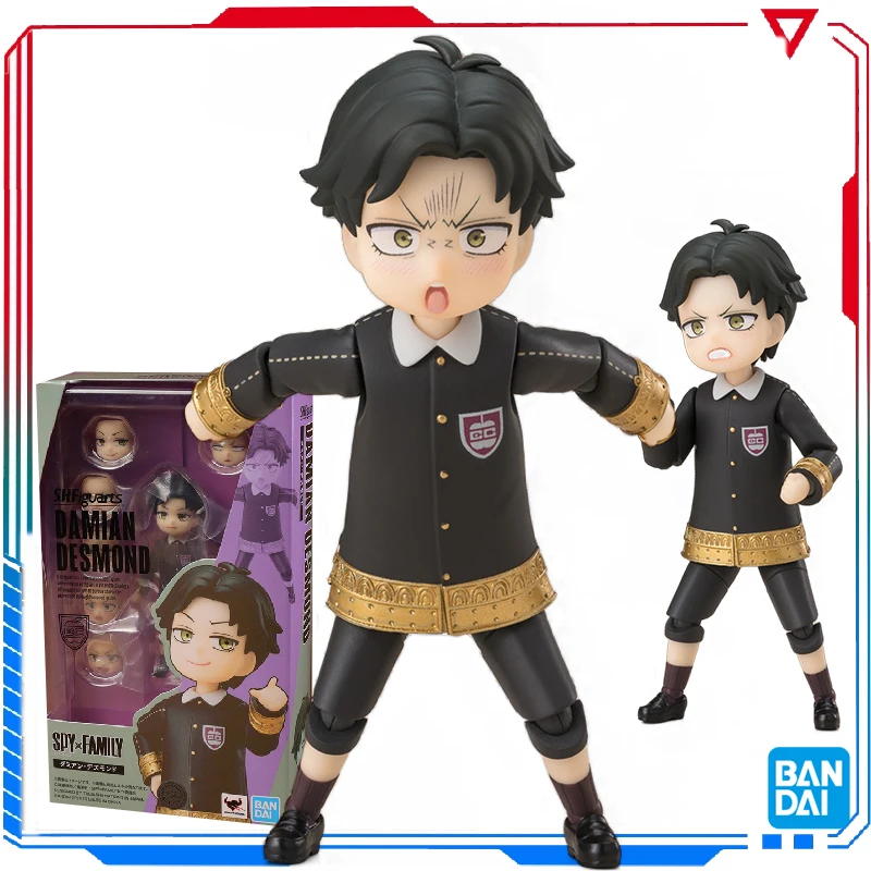 Stock Bandai оригинальная аутентичная серия SHF Spy Play House Damian Desmond модель подвижного