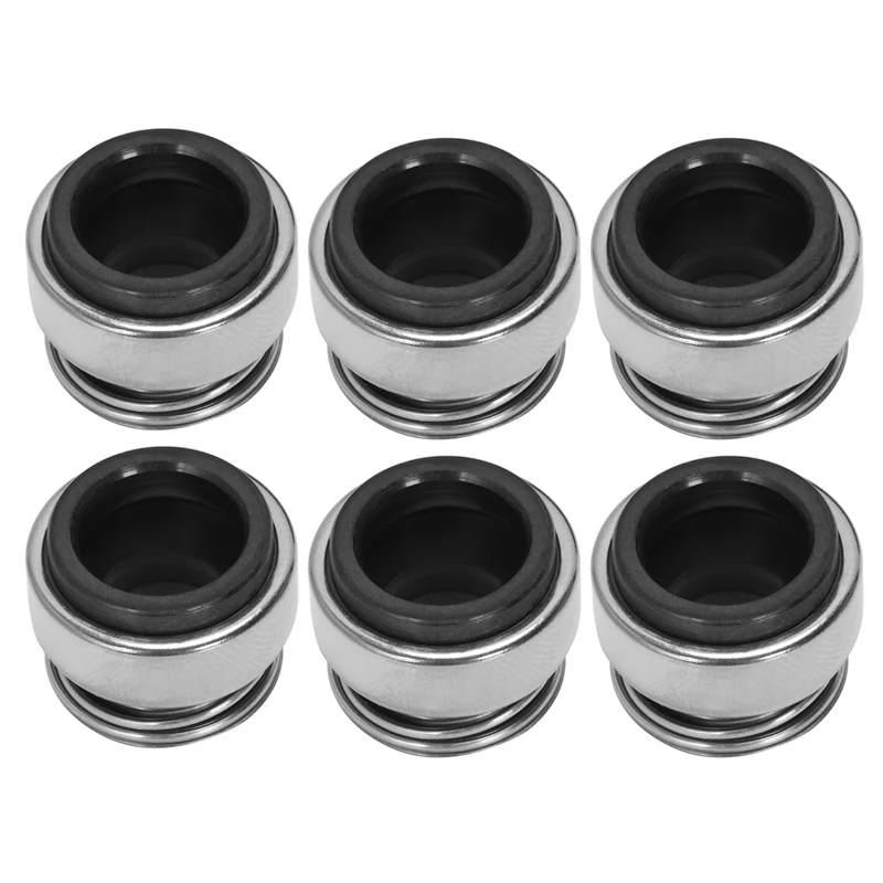 

6X 12Mm Coiled Spring Rubber Bellow Pump Mechanical Seal 301-12