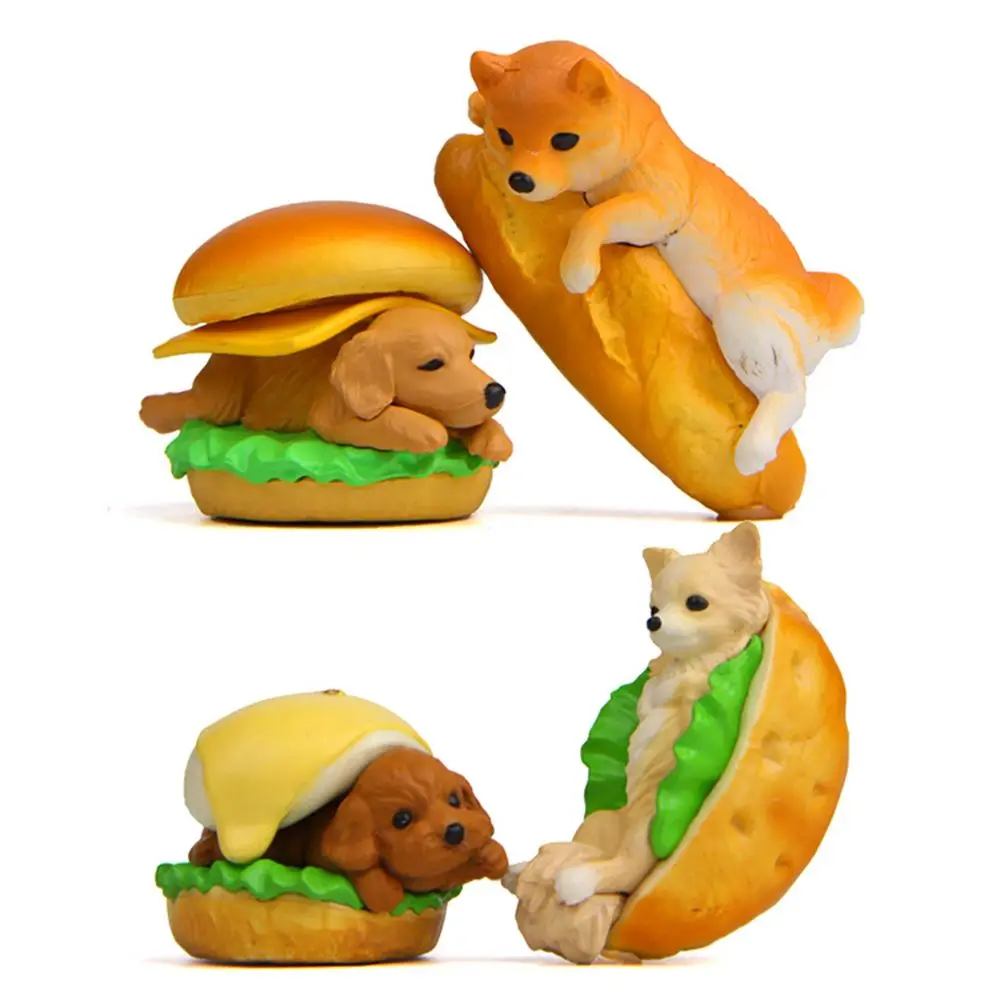 

Sculpture Flowerpot Decoration Micro Landscape Resin Crafts Garden Animal Outdoor Lovely Dog Figures Resin Decoration