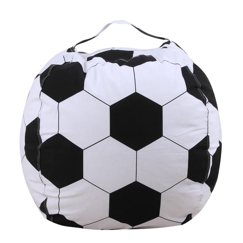 

Plush Toys Ball Storage Bags Football Basketball Rugby Bean Bags Storage Sofa Organizer
