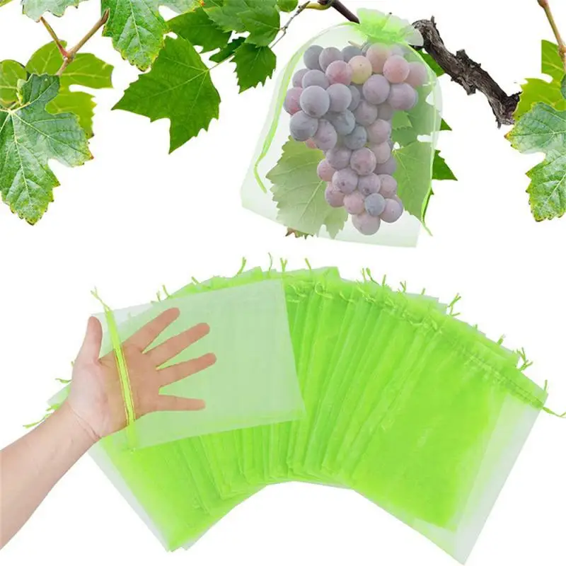 

Bird-proof Protective Bag Drawstring Protection Bag Fruit Planting Bag Fruit Protection Bag Mesh Anti-bird Bag Fruit Insect Bag