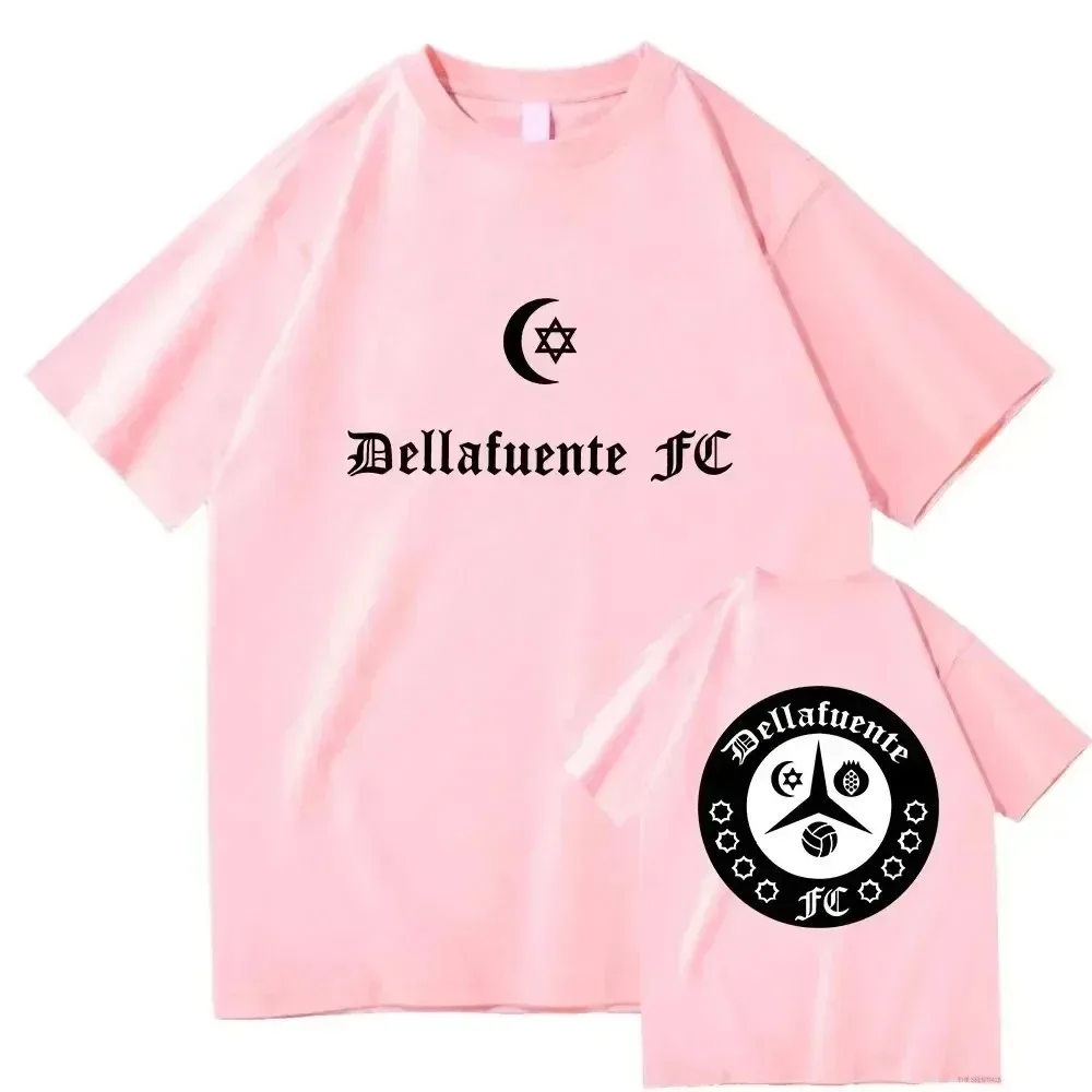 Dellafuente FC Повседневный стиль унисекс Футбольная рубашка с короткими рукавами