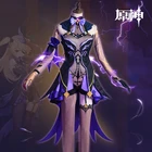 Игровой костюм Genshin Impact для косплея, костюм фишла, наряды, платье, специально для Хэллоуина, Карнавальная форма