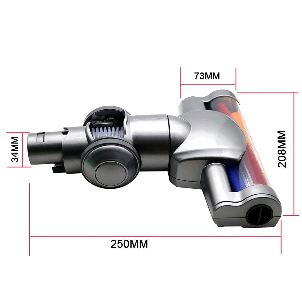 Фото Насадка-щетка для пола Dyson V6 с электроприводом, совместимая с моделями DC45, DC58, DC59, DC61, DC62, аксессуары для пылесосов. №4