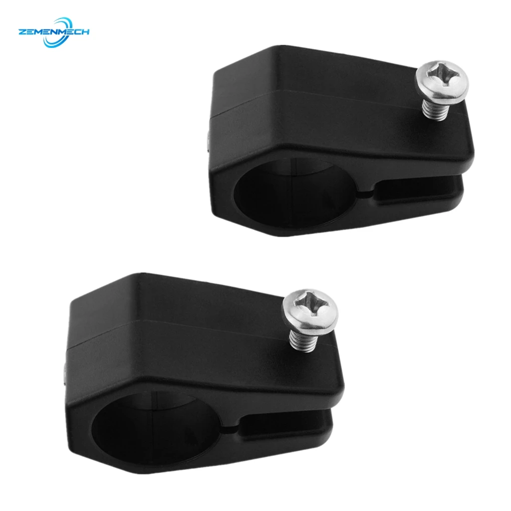 

2PCS Nylon Jaw Slide Clamp Bimini Top Hinged Slide Fitting Hardware Marine Boat Yacht Tube Rail Marine Hardware Boat Accessories