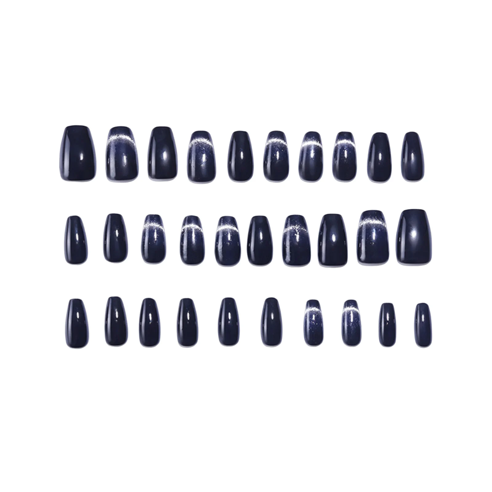 

Глянцевые накладные ногти с блестящим полным покрытием многоразовые искусственные ногти для салонов экспертов и наивных женщин