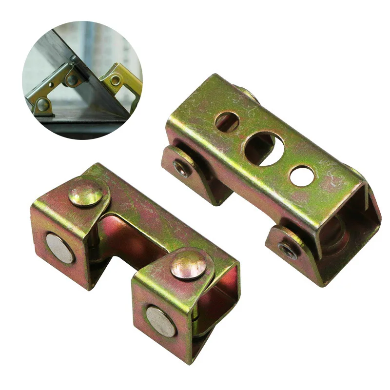 

1 шт. магнитные V-образные зажимы, Регулируемый магнитный сварочный прибор из нержавеющей стали, V-колодки, ручные инструменты, металлические...