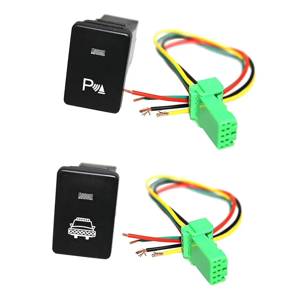 Кнопочный переключатель Белый СВЕТОДИОДНЫЙ парковочный светильник и