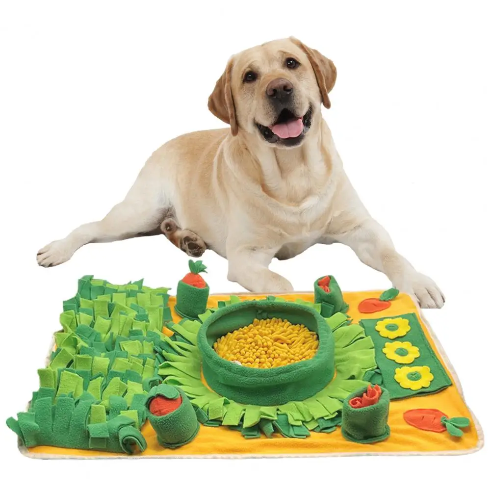 

Pet Sniffing Pad Dog Snuffle Mat Encouraging Natural Foraging Skills Slow Feeding Stress Relief for Busy Dogs Dog Sniffing Mat