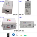 Светодиодный музыкальный контроллер SP108E, Wi-Fi WS2811 WS2812B, SP107E SK6812 SP105E Bluetooth APA102 SP110E WS2801 пикселей, светодиодная лента